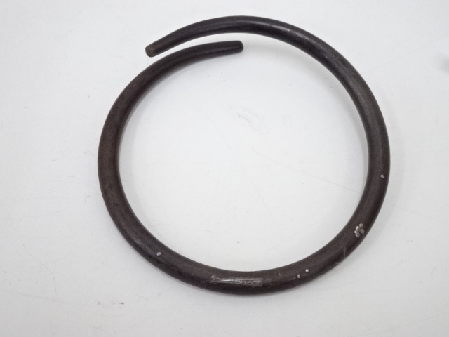 道具 ] - 道具 炭道具 釜師高木治良兵衛造 象嵌入鉄丸鐶（共箱